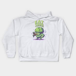 Just Eat Your Veggies Kids Hoodie